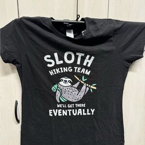 tshirt brand new sloth team design